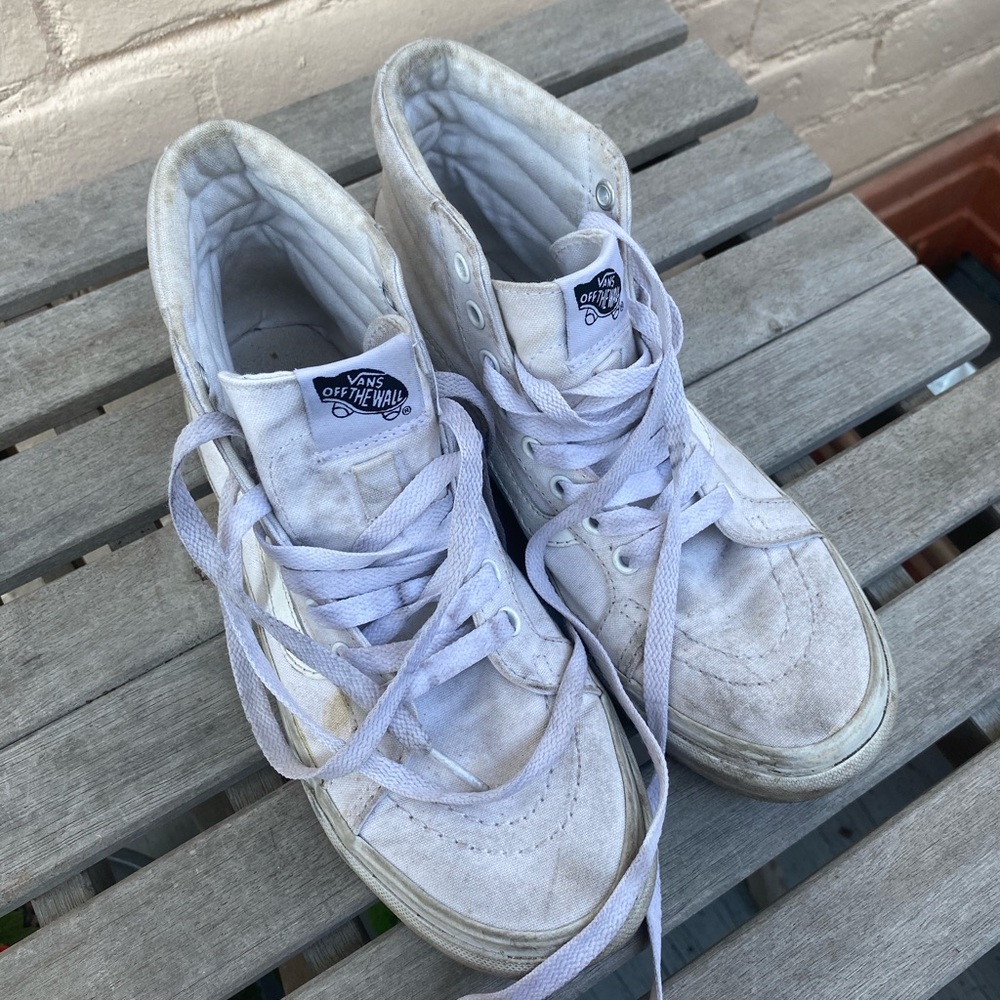 Vans high top sneaker